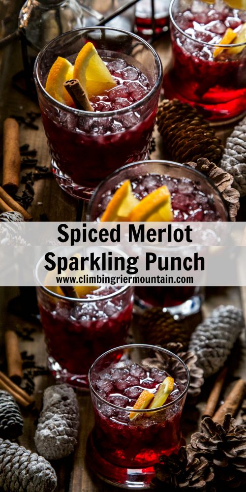 Spiced Merlot Sparkling Punch