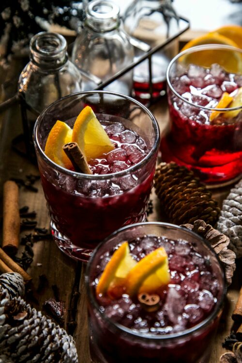 Spiced Merlot Sparkling Punch