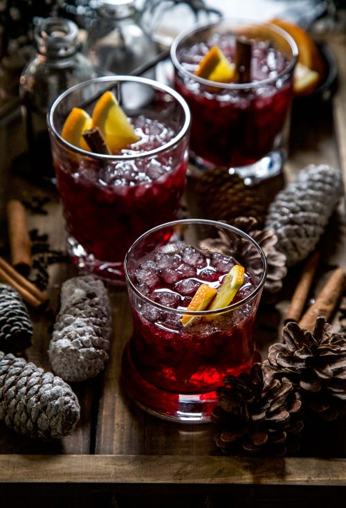 Spiced Merlot Sparkling Punch