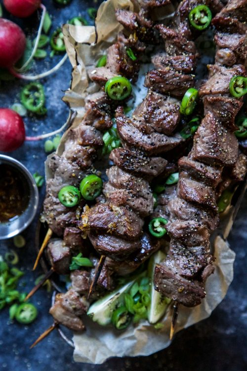 Spiced Vietnamese-Style Beef Skewers