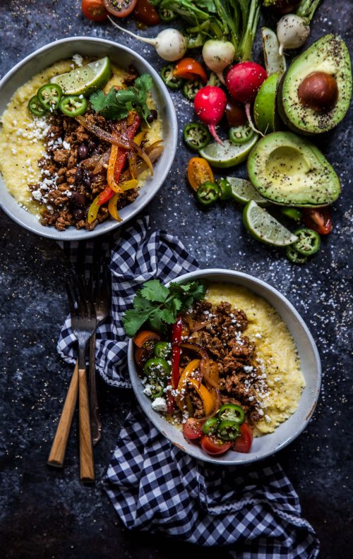 Spiced Lamb Tamale Bowls