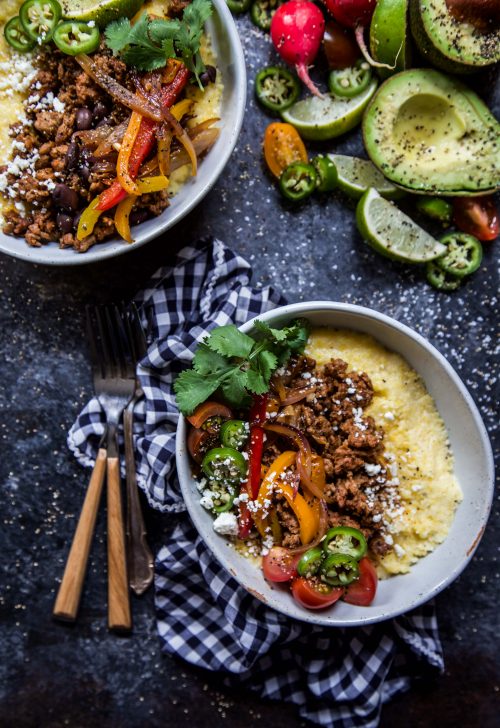 Spiced Lamb Tamale Bowls