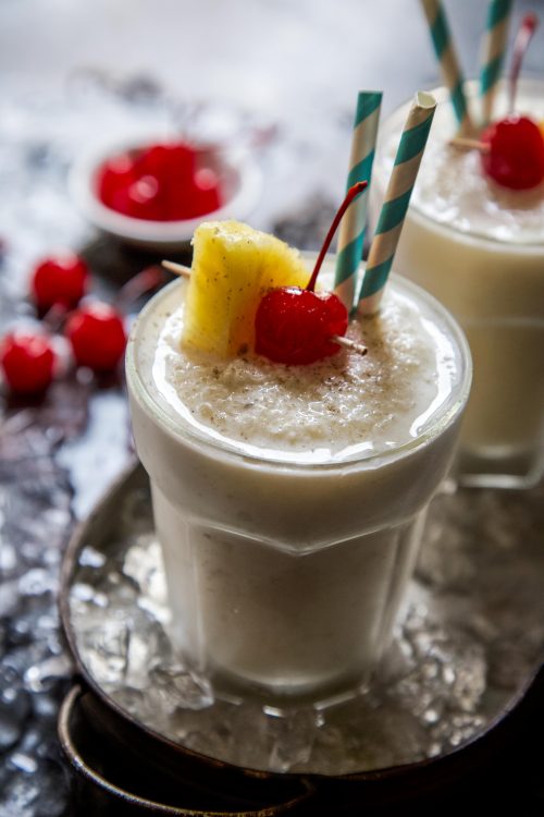 Cardamom Rum Pina Colada