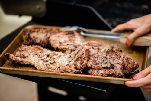 Grilled Citrus Butterflied Leg of Lamb