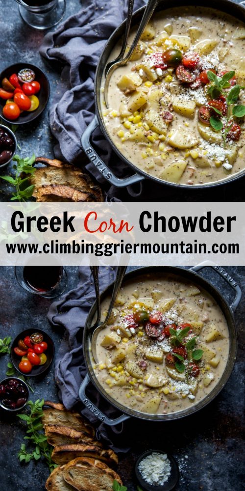 Greek Corn Chowder