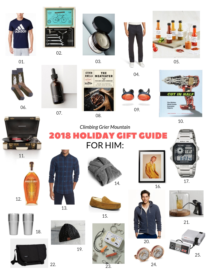 2018 Gift Guide for Men