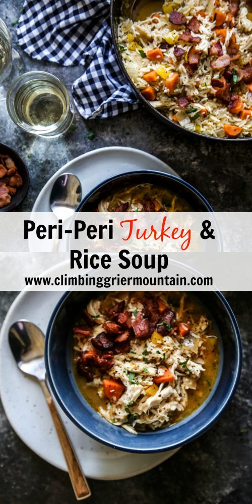 Peri-Peri Turkey & Rice Soup
