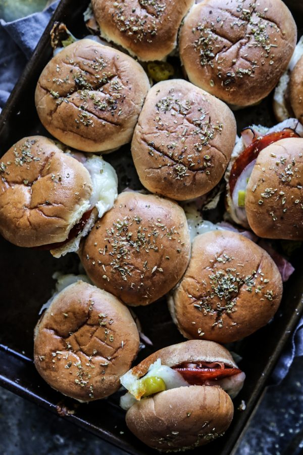 Antipasto Sliders