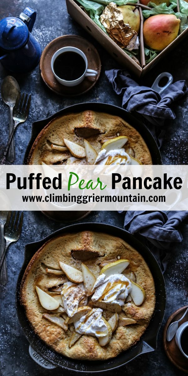 Puffed Pear Pancake