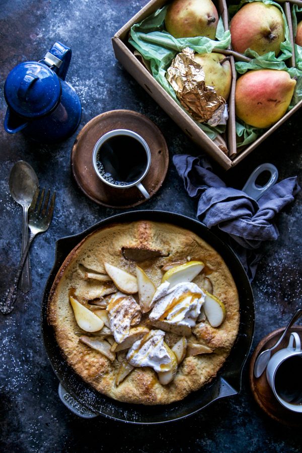 Puffed Pear Pancake 