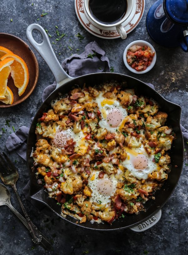 Turkish Cauliflower Breakfast Hash