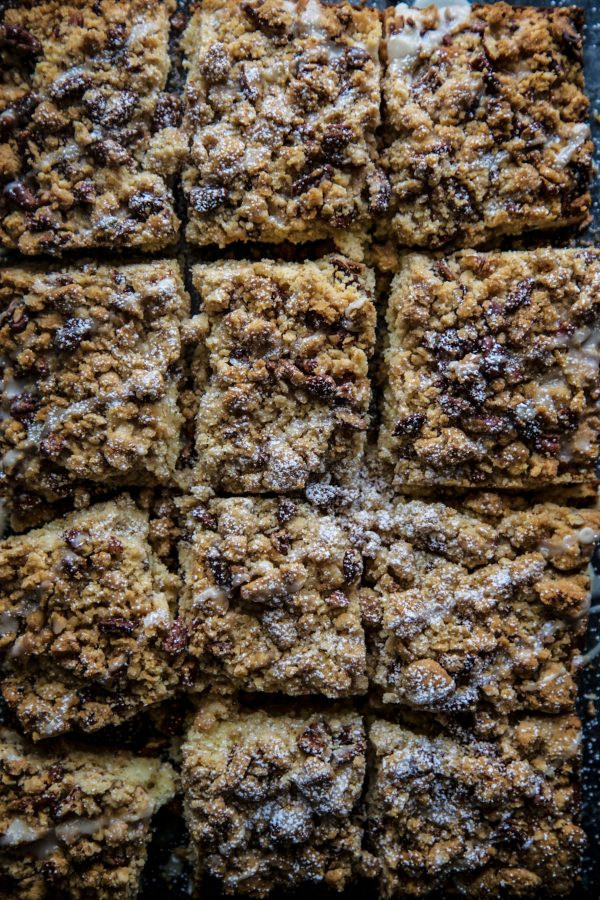 Cardamom-Spiced Pecan Crumb Cake