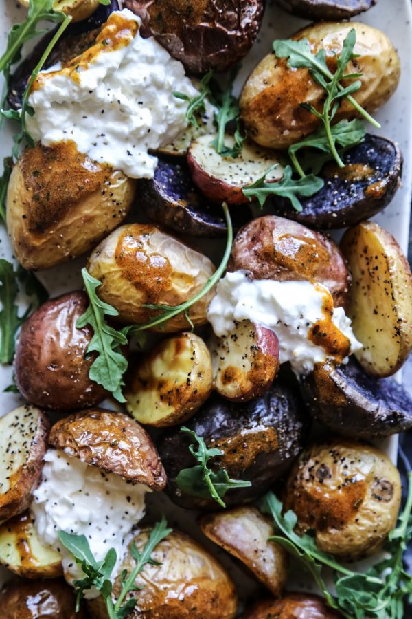 Spring Roasted Potatoes with Tamarind Butter 