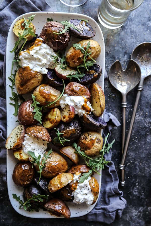 Spring Roasted Potatoes with Tamarind Butter