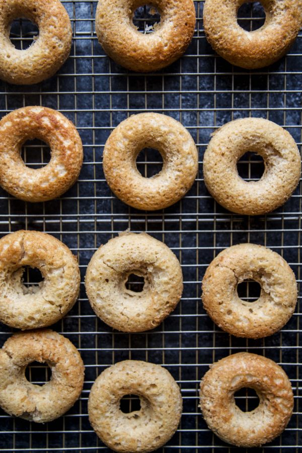 Hummingbird Doughnuts with Citrus Frosting