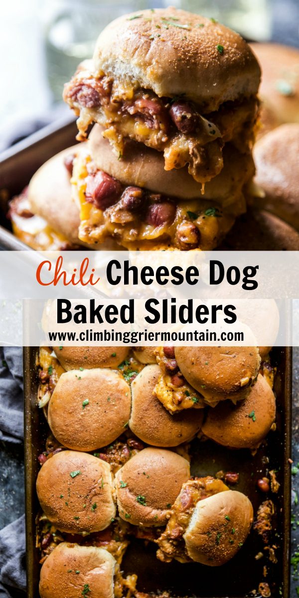 Chili Cheese Dog Baked Sliders