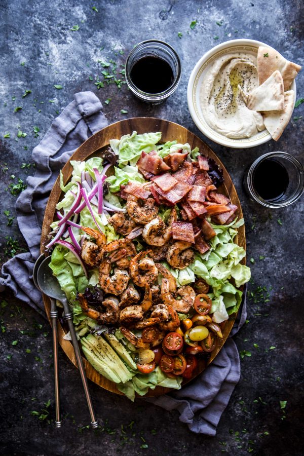 Turkish Shrimp BLT Salad