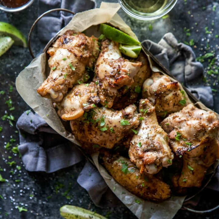 Filipino-Style Baked Chicken Wings