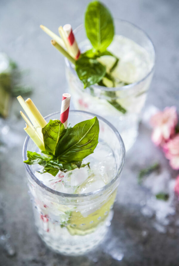 Lemongrass & Basil Lime Sparkling Soda