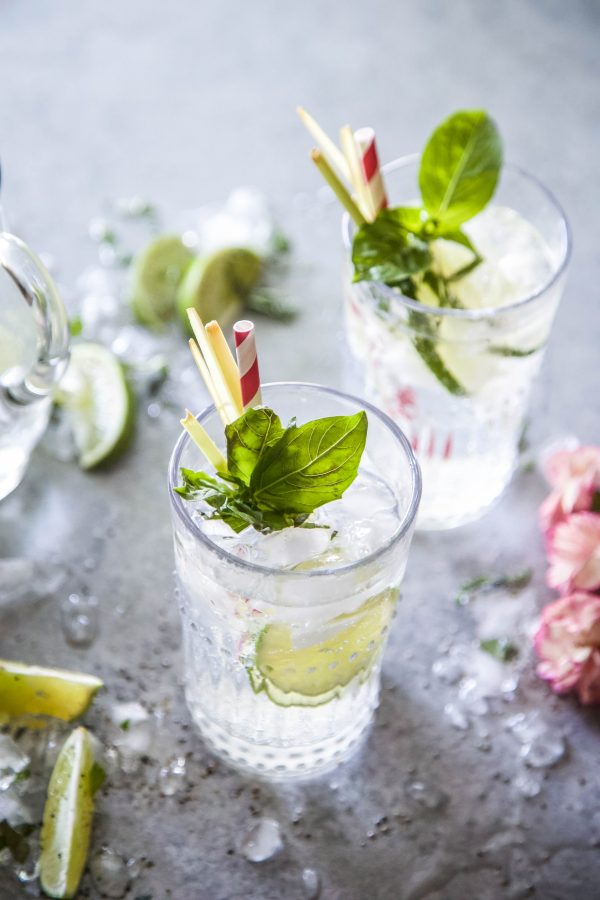 Lemongrass & Basil Lime Sparkling Soda