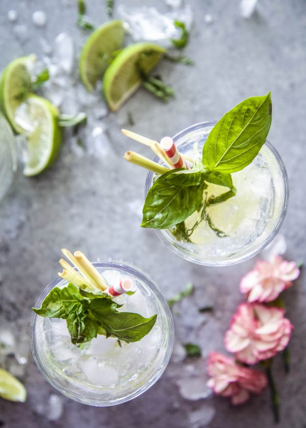 Lemongrass & Basil Lime Sparkling Soda