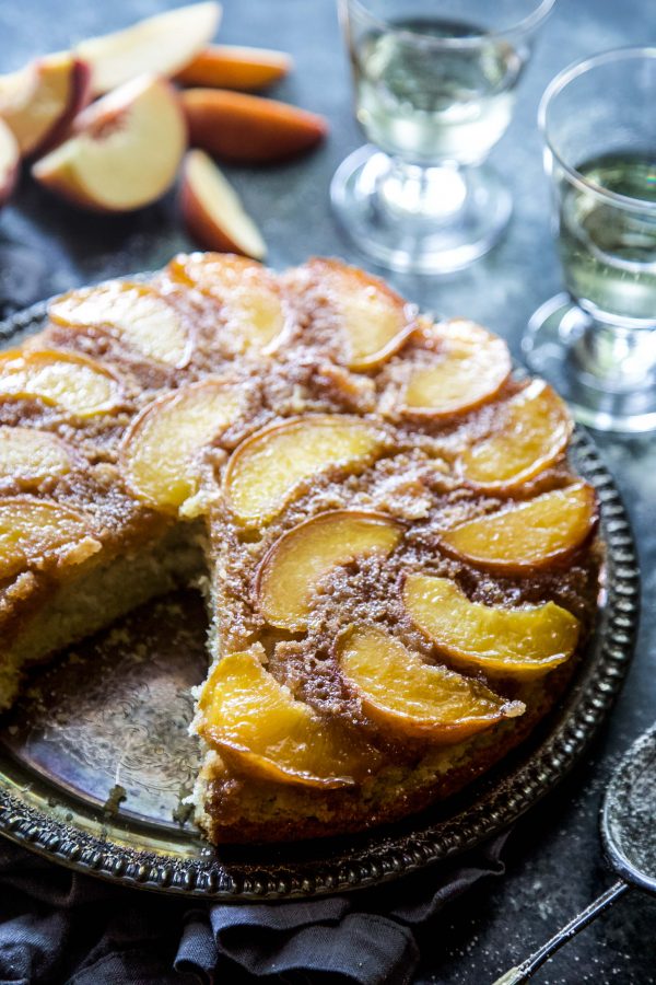 Peach Upside-Down Cake