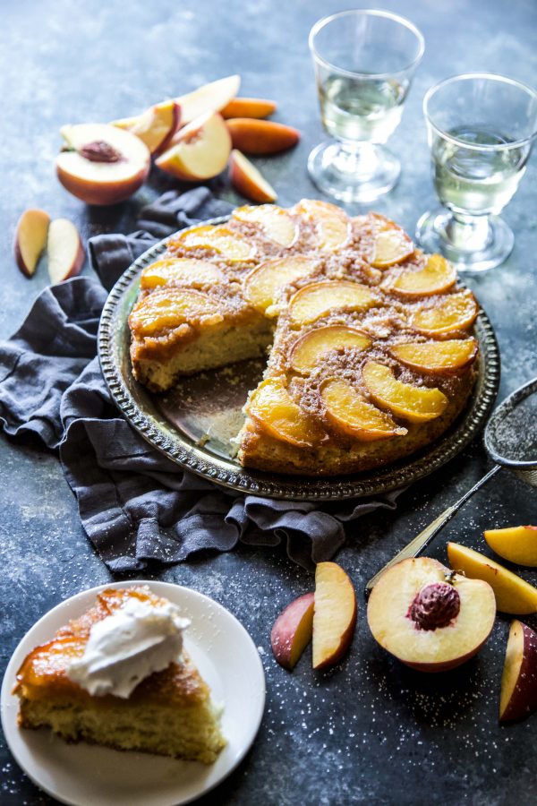 Peach Upside-Down Cake