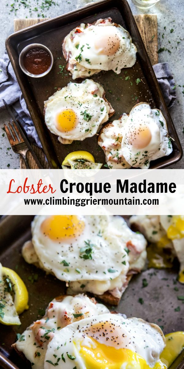 Lobster Croque Madame