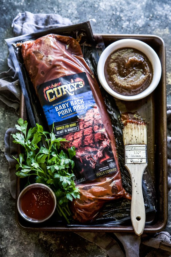 BBQ Apple Butter Baked Ribs