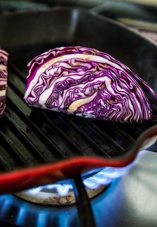 Grilled Purple Wedge Salad