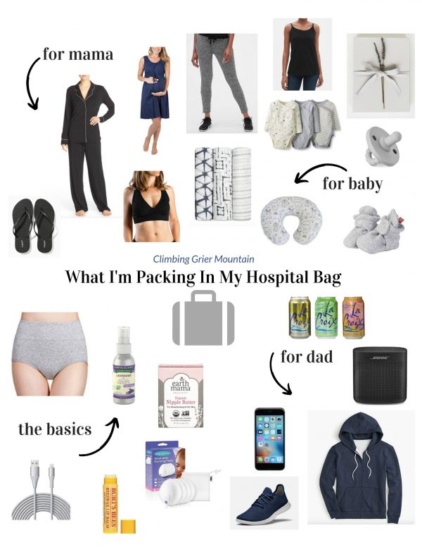 WHAT'S IN MY HOSPITAL BAG - Sweats + The City