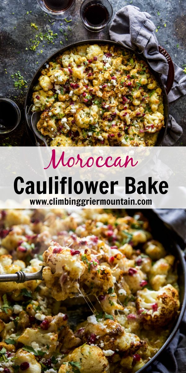Moroccan Cauliflower Bake
