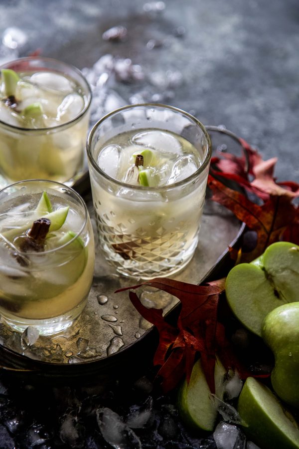 apple ginger cocktail