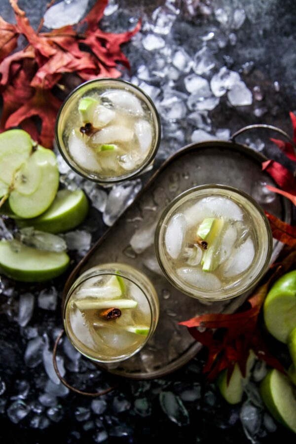 apple ginger cocktail