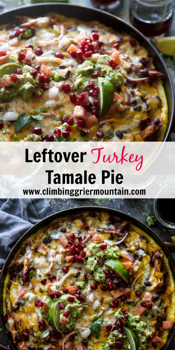 Leftover Turkey Tamale Pie