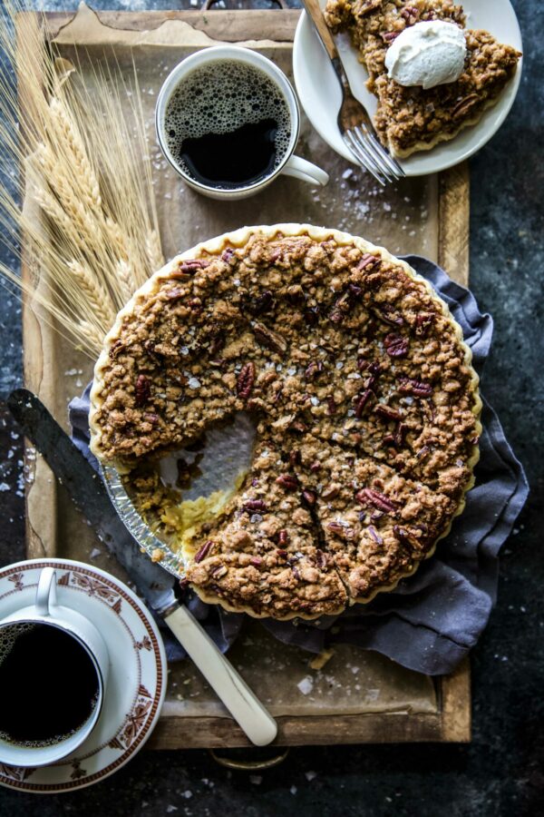 Salted Bourbon Pumpkin Pie