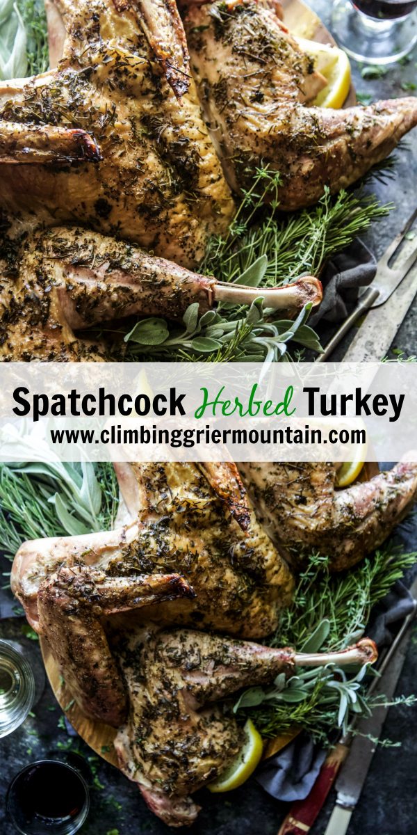 Spatchcock Herbed Turkey