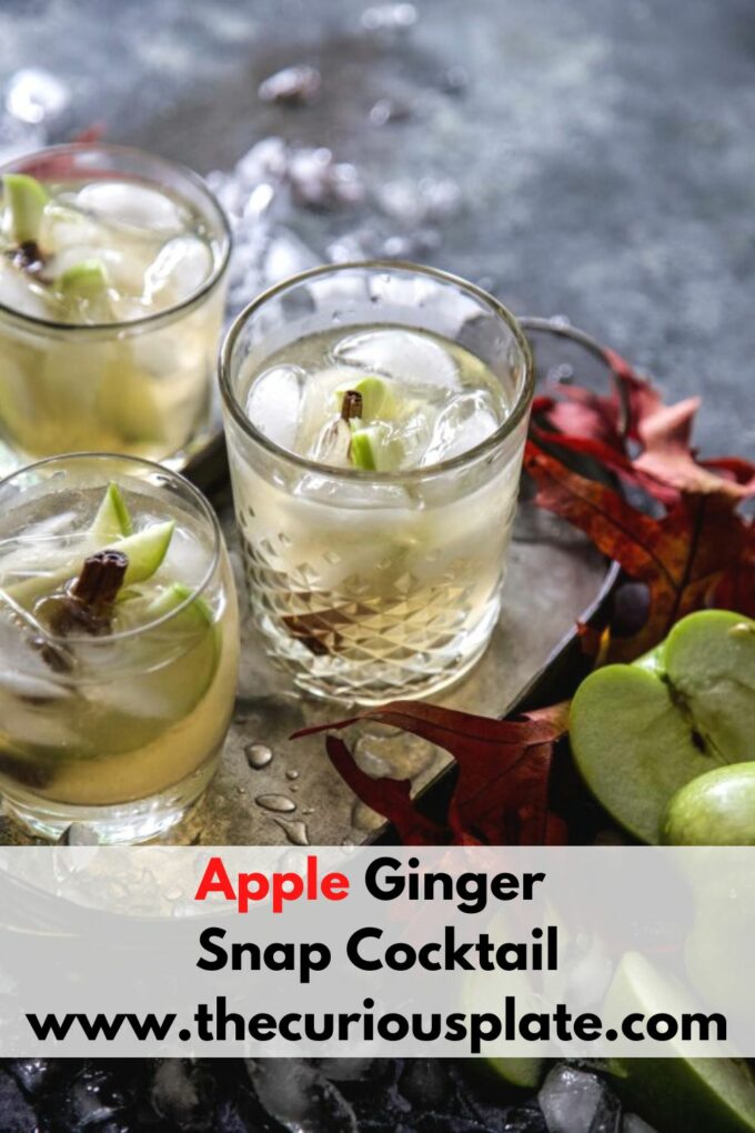 apple ginger cocktail
