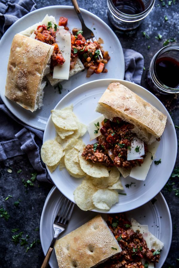 Bolognese Sloppy Joes