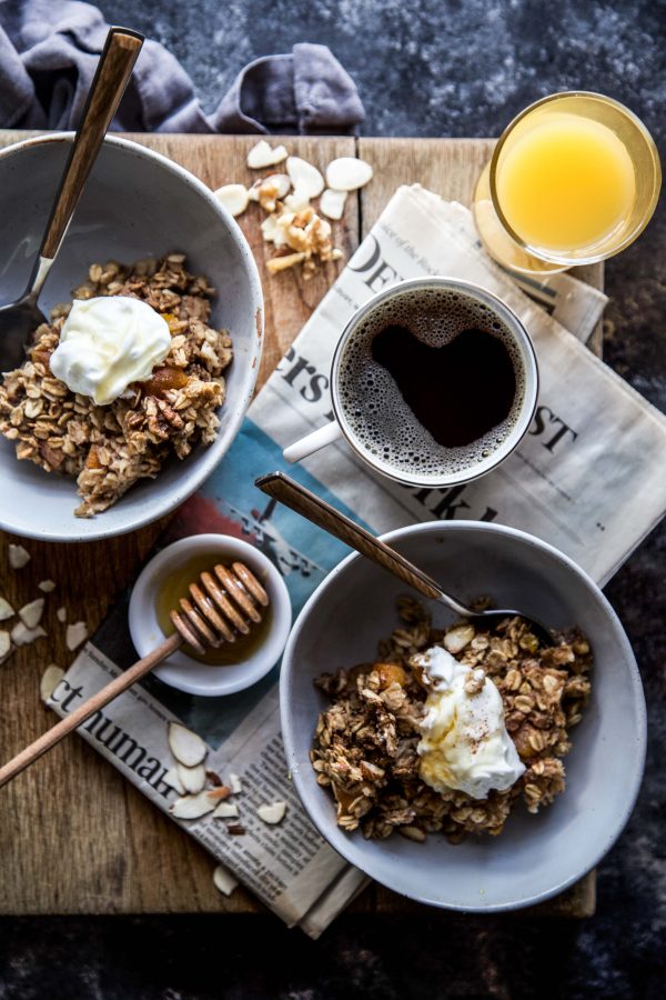 Cardamom and Vanilla Baked Oatmeal