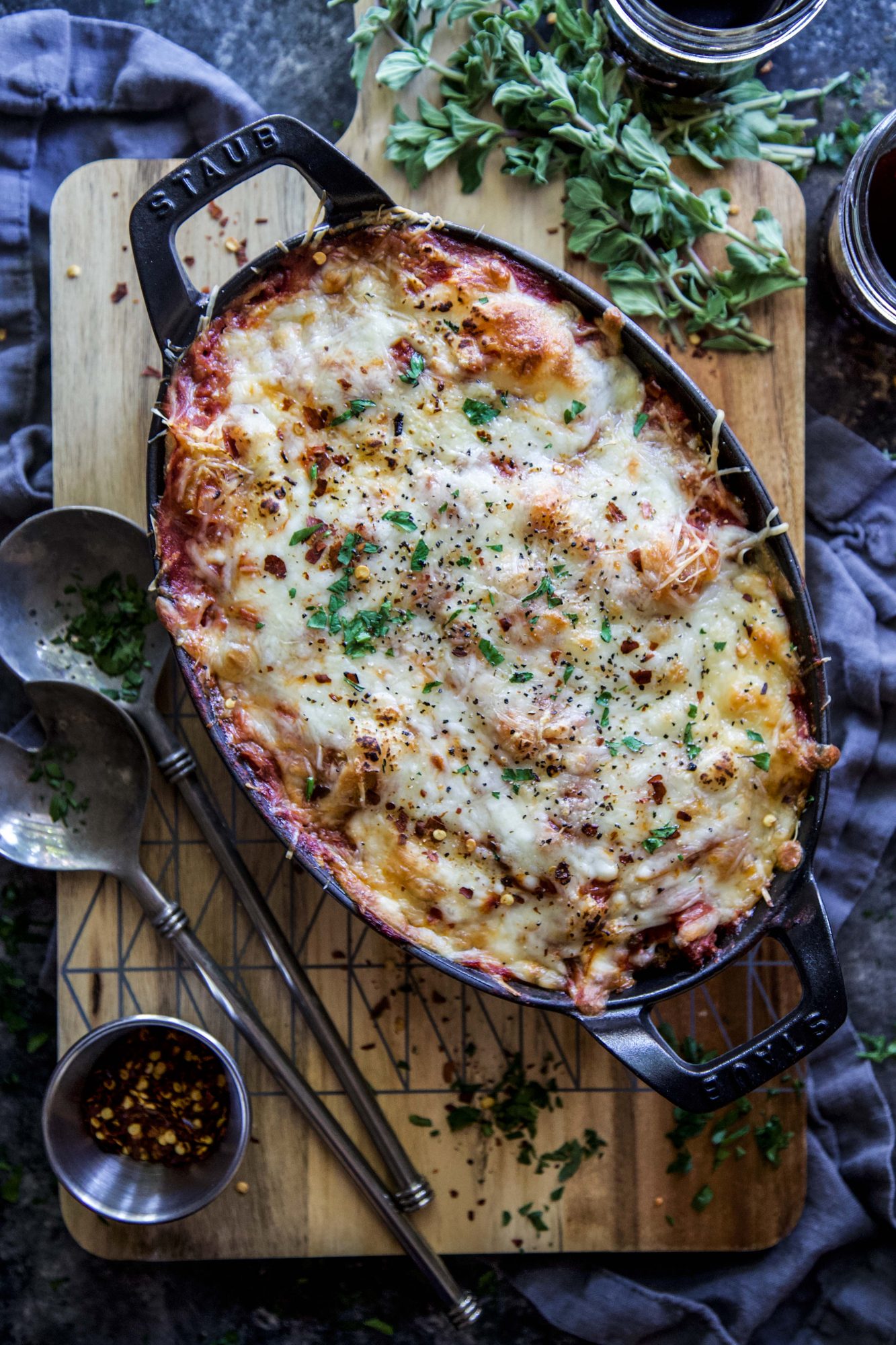 Cheesy Turkey Cauliflower Gnocchi Bake