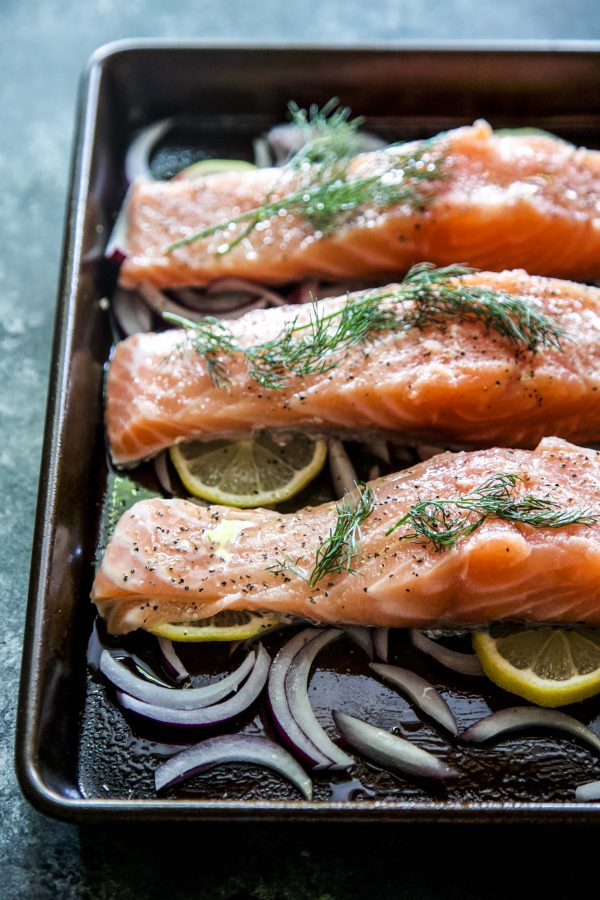 Greek Baked Salmon