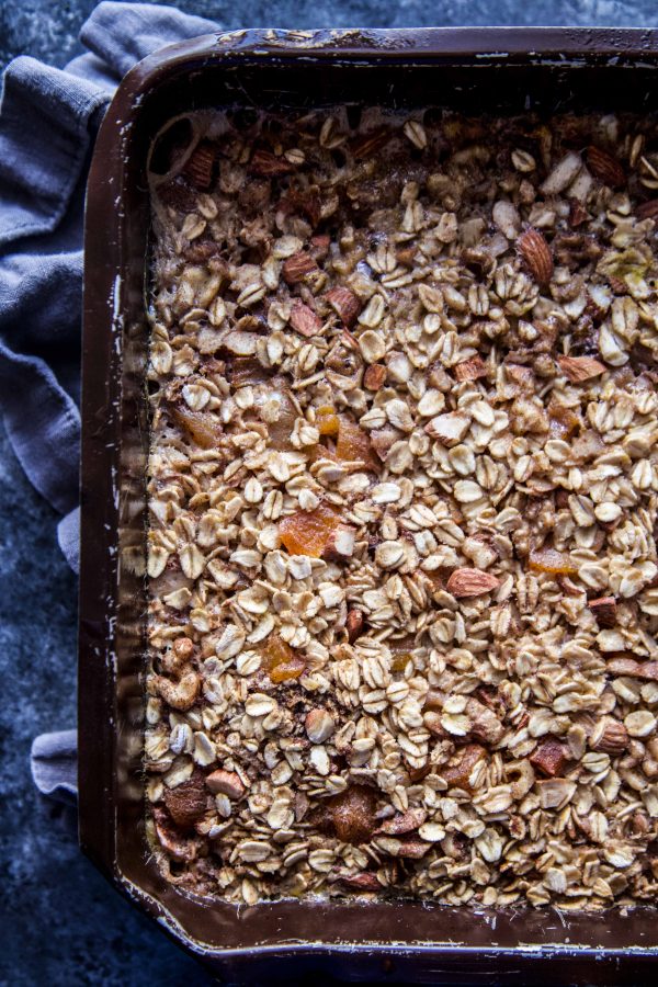 Cardamom and Vanilla Baked Oatmeal