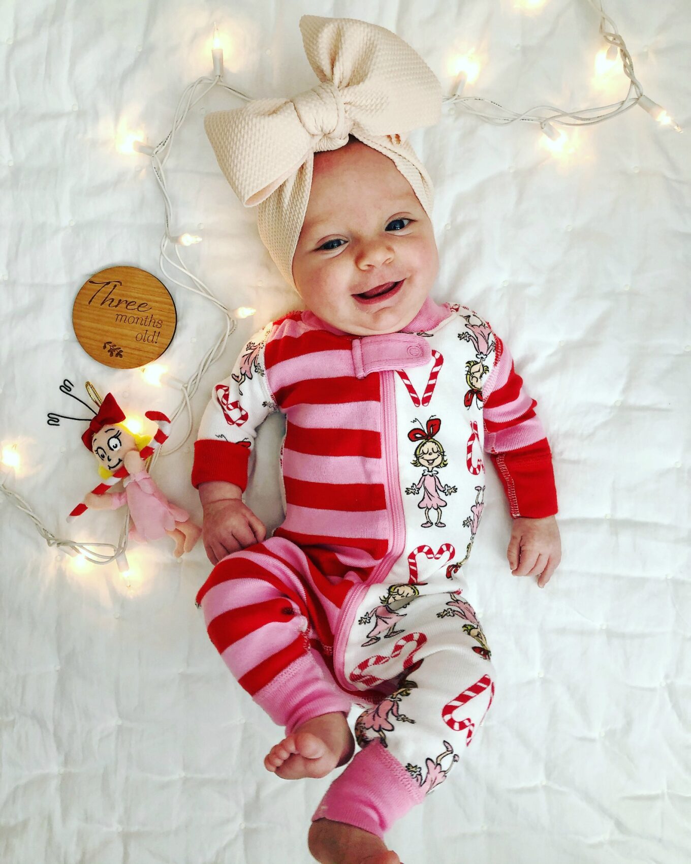 3 month old 2024 girl christmas outfits