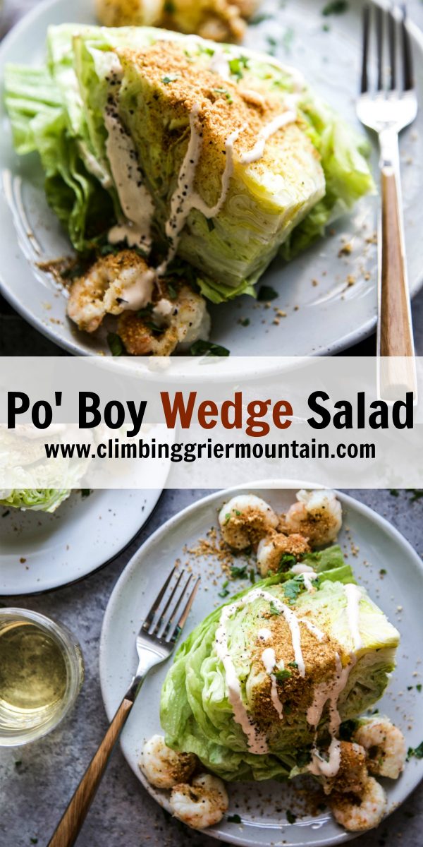 Chef's Corner: Shrimp Wedge Salad with Po' Boy Flavors