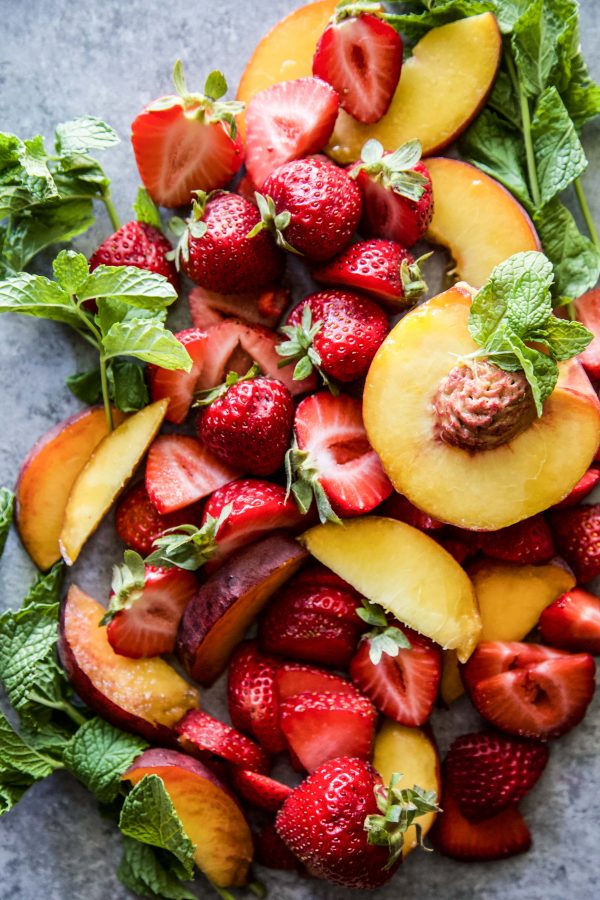 Strawberry-Peach Galette