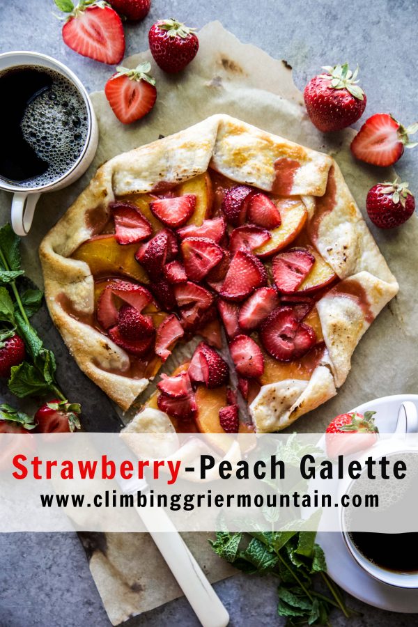 Strawberry-Peach Galette