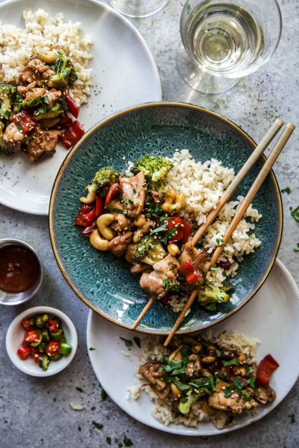 Easy Honey garlic Chicken Stir Fry