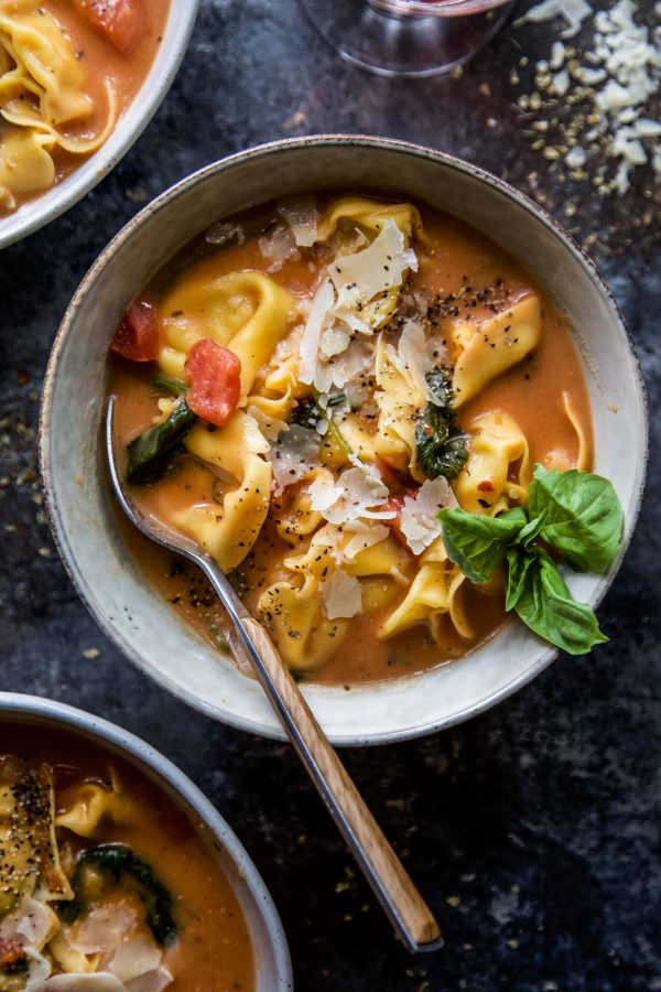 Easy Parmesan Tomato Soup