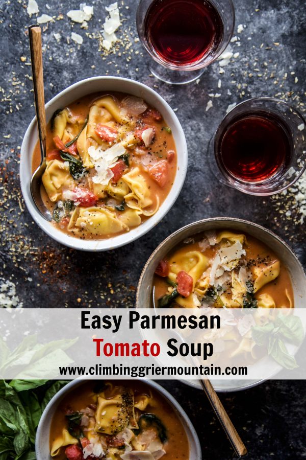 Easy Parmesan Tomato Soup